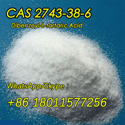 Cas 2743-38-6 Дибензойло-L-тартарная кислота C18H14O8 Дибензойло-L-тартарная PMK