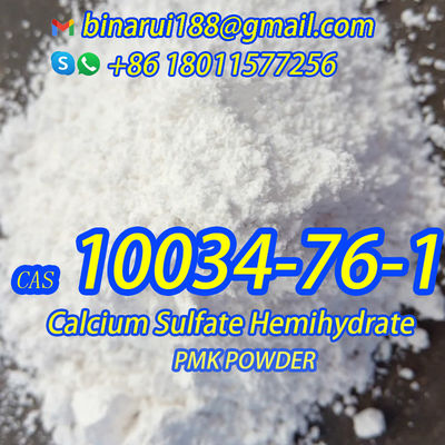 CAS 10034-76-1 Сульфат кальция Гемигидрат Химические пищевые добавки H2CaO5S Сушеный гипс