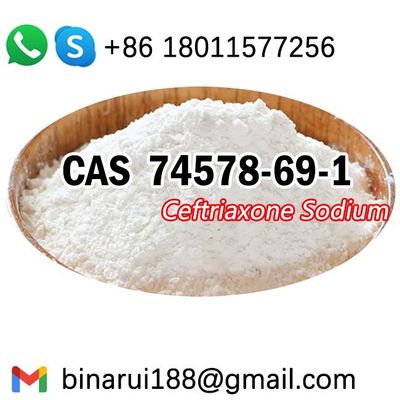 Сефтриаксон натрия высокого качества C18H16N8Na2O7S3 Сефтриаксон (соль натрия) CAS 74578-69-1