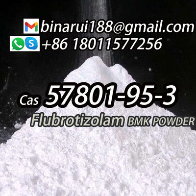 Flubrotizolam Powder CAS 57801-95-3 2-бромо-4- ((2-фторфенил) -9-метил-6H-тиено[3,2-f]