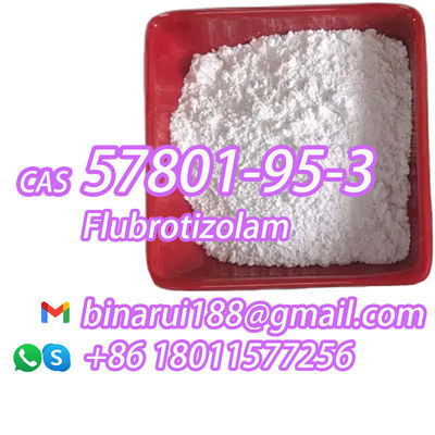 Флубротизолам CAS 57801-95-3 6H-Тиено[3,2-f][1,2,4]триазола[4,3-а][1,4]диазепина, 2-бромо-4- ((2-фторил) -9-метил-