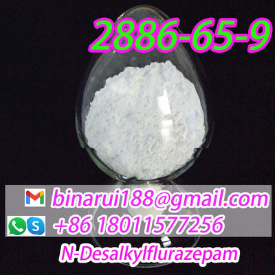 NORFLUDIAZEPAM CAS 2886-65-9 Делькилфлуразепам с чистотой 99%