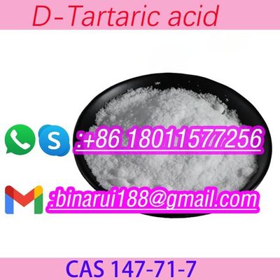BMK D-тартариновая кислота CAS 147-71-7 (2S,3S) -тартариновая кислота мелкие химические промежуточные продукты пищевого назначения